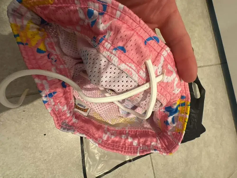 Bravest Studios Pink Multi Cotton Candy Mega GG Mesh Shorts